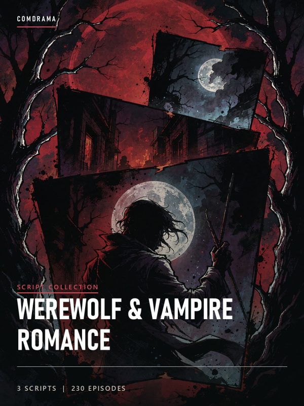 cover werewolf vampire romance script collection